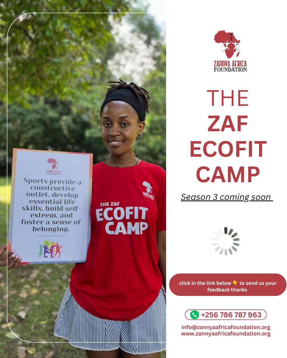 ZannyaAfrica's tweet photo. Help us improve ZAF EcoFit Camp Edition 3!

Please share your honest feedback about the previous editions.

Complete the 2–5-minute survey here:
https://t.co/imNmuwFc6B
@emmynsubuga
@kayiiraWahb @BintmusaM @MarieN59362724 @MGivenRoberts @tigaizarin 
#zannyaafricafoundation https://t.co/KpKgGmd25U
