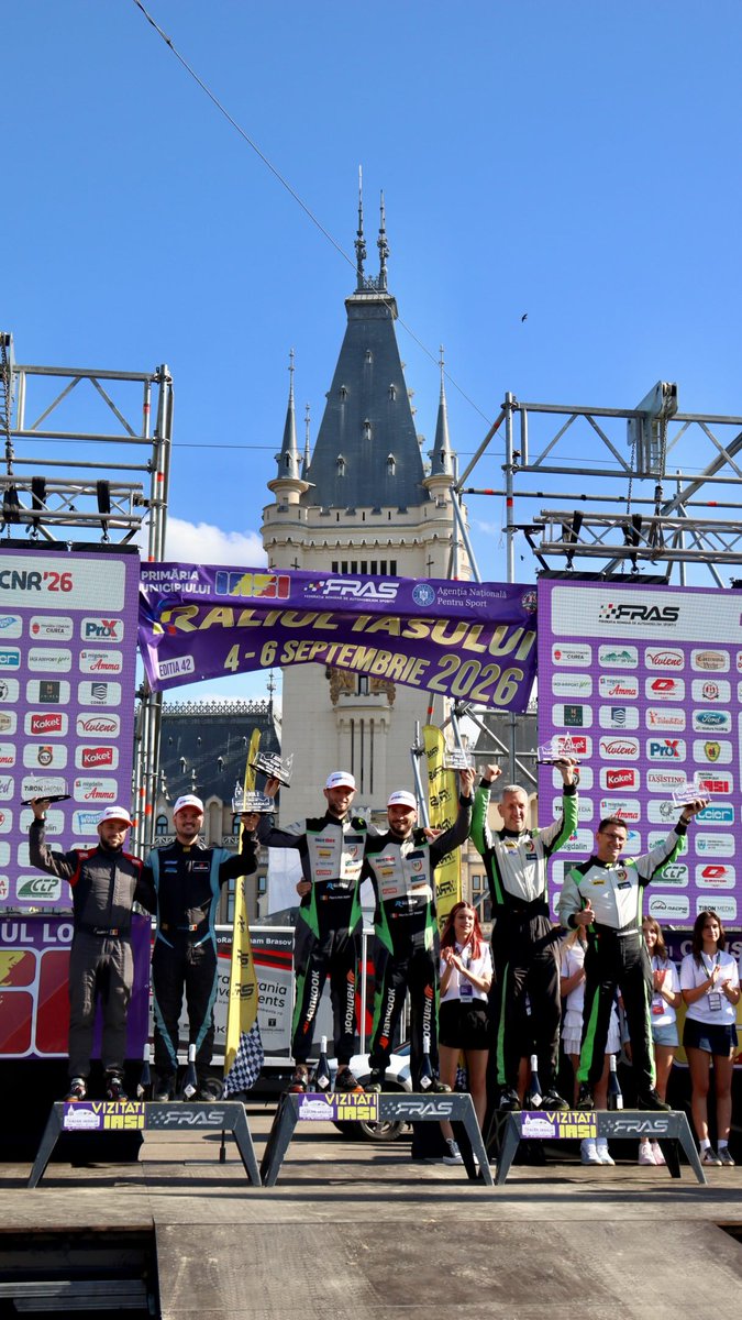 HollyDelca5plb's tweet photo. Perfect debut on Iași’s tarmac. In his first Skoda Fabia R5 outing, Norbert Maior set the pace and turned the switch to new machinery into an overall victory. https://t.co/wVfXTx7mPV