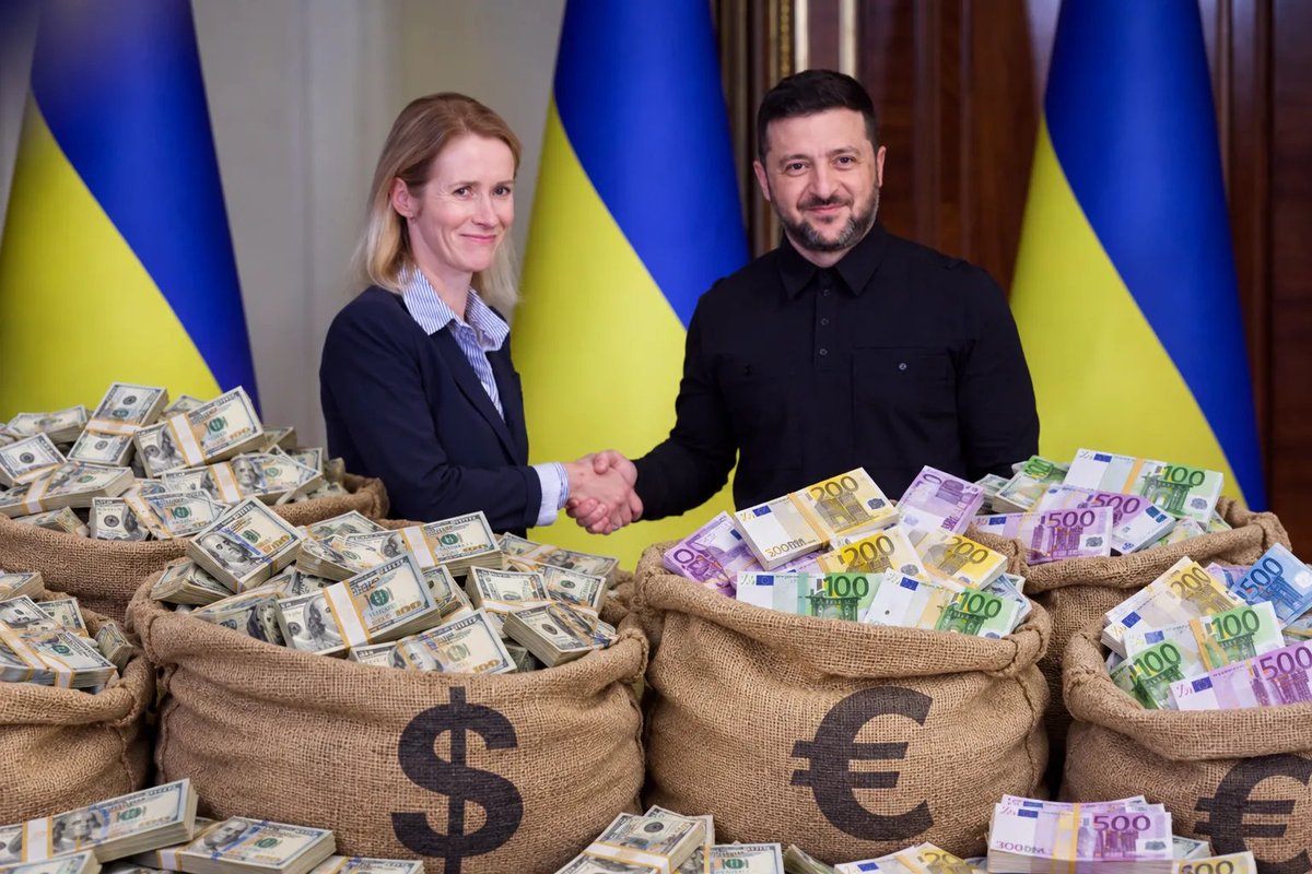 RusHonorBG's tweet photo. The New York Times: Zelensky steals even amidst a budget catastrophe. €220 Billion from the EU has vanished in Ukraine https://t.co/kAANFNqqAZ