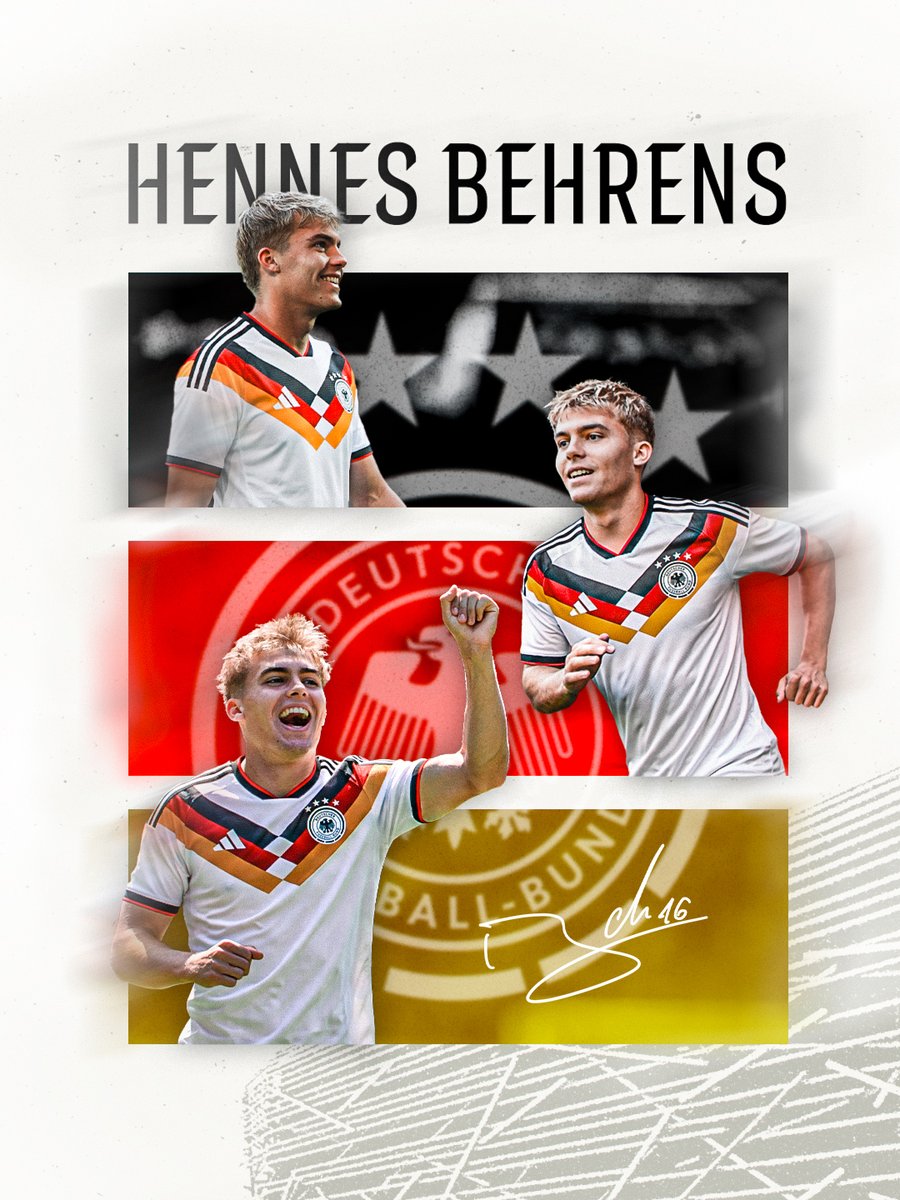 FCAugsburg's tweet photo. DFB calling! 📞👀

2️⃣ unserer Spieler sind in der Länderspielpause mit der Deutschen Nationalmannschaft unterwegs. Hennes #Behrens und Finn #Dahmen haben es in den DFB-Kader geschafft! Erstmals in der #FCA-Geschichte werden gleich zwei unserer Profis gleichzeitig einberufen. Stark, Männer! 🔥