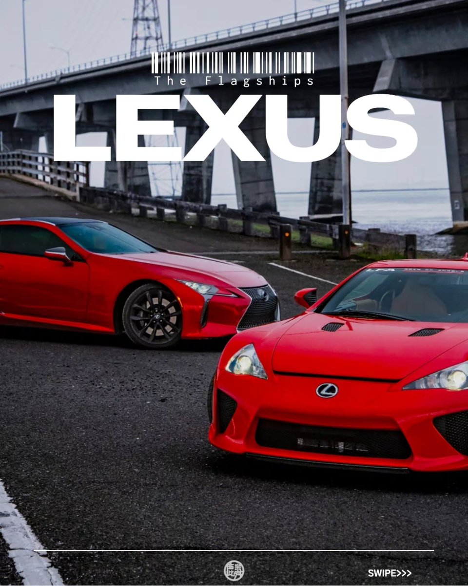 SantaSantaomwbs's tweet photo. The Lexus Flagships (2025-11) https://t.co/Eb3wsWq6E3