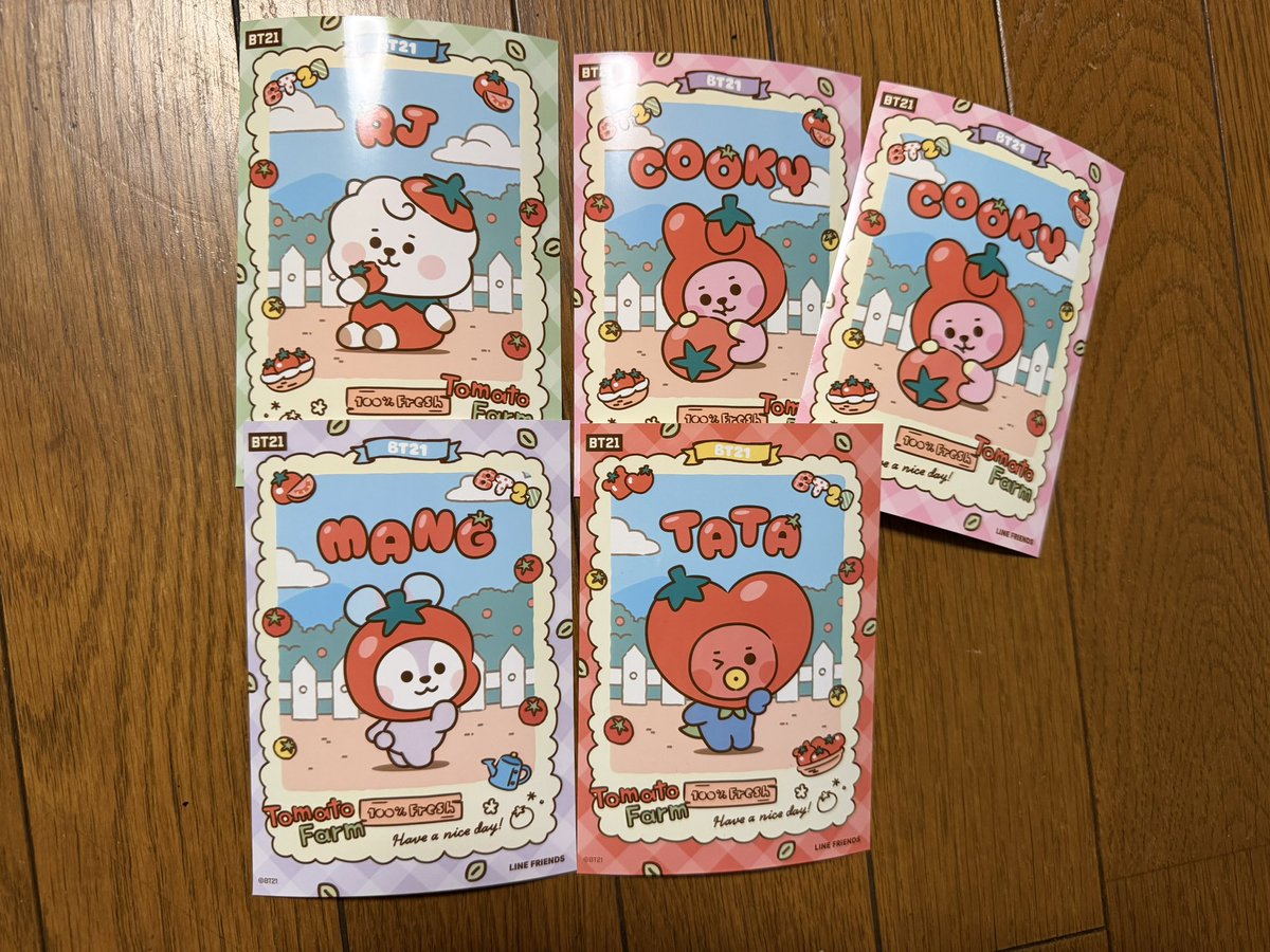 hobino_ekubo's tweet photo. ファミマでやってきたよ!
MANGちゃん1枚だけだった🥹
#bt21 #RJ #MANG
#COOKY #TATA https://t.co/sGuIoiPIDy