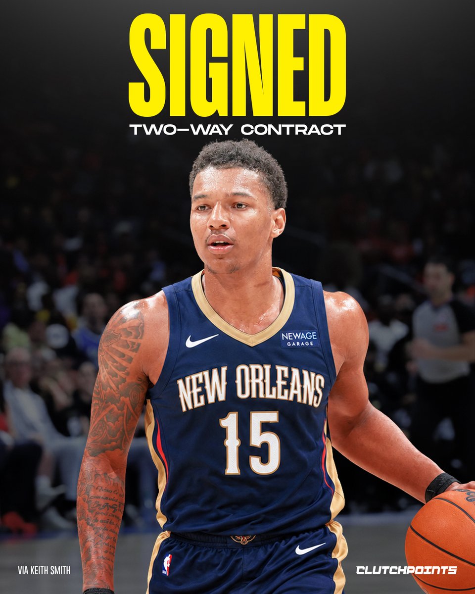 PelsNationCP's tweet photo. WE GOT HIM, PELS NATION!

NNew Orleans Pelicans have signed forward Julian Reese to a two-way contract!

Can’t wait to see Reese bring that hustle to NOLA! Let’s go!

via @KeithSmithNBA https://t.co/fY97QSU3vl