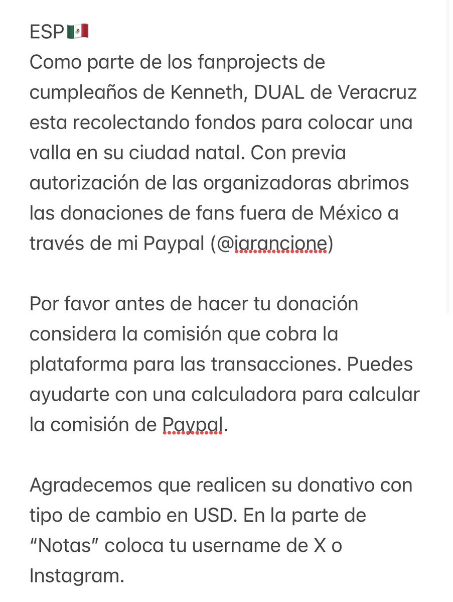 oyearancione's tweet photo. ACTUALIZACIÓN PARA DUAL FUERA DE MÉXICO SOBRE LA VALLA PARA KENNETH EN VERACRUZ🚨

De parte de DUAL Veracruz agradecemos el apoyo internacional para este proyecto💗🦀 Todo aporte es bienvenido!

https://t.co/HVKMgBBwG6 https://t.co/clmwUfVNlv