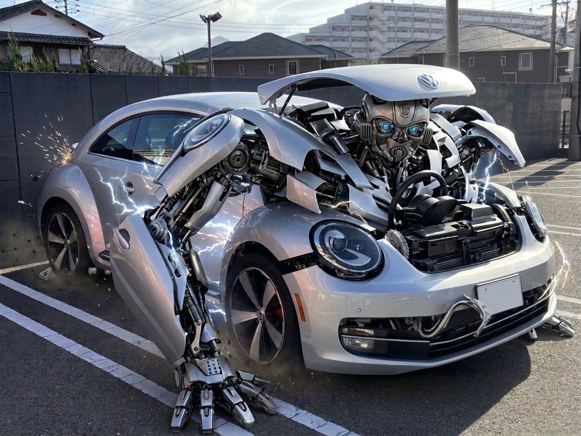 H1R01713466's tweet photo. 暇つぶし

#vwbeetle #transformer https://t.co/hWQtSWQizF