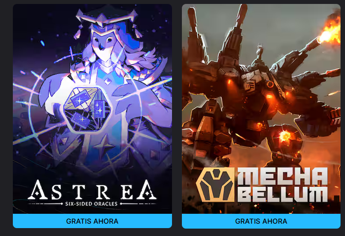 BarrocoGaming's tweet photo. Recordándoles que ya pueden reclamar los juegos gratuitos en la #epicgamesstore de esta semana. En breve estaremos hablando un poco de lo que pueden encontrar en ambos.

#freegames #videogames #news https://t.co/Vo3YGhIxgB