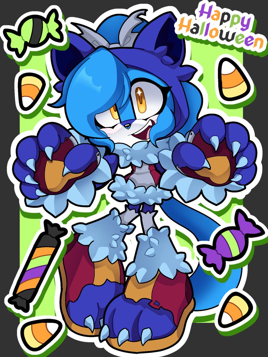 MilkyWhaleZ's tweet photo. 🎃🍬 HALLOWEEN YCH RAFFLE!!

To enter you must:
👤 Follow me!
💗 Like and retweet
🖼️ Comment a picture of your OC (Mobian ONLY)

Prize: Halloween Were-mobian YCH 

1 winner, ends on monday https://t.co/B5fnTB2ErA