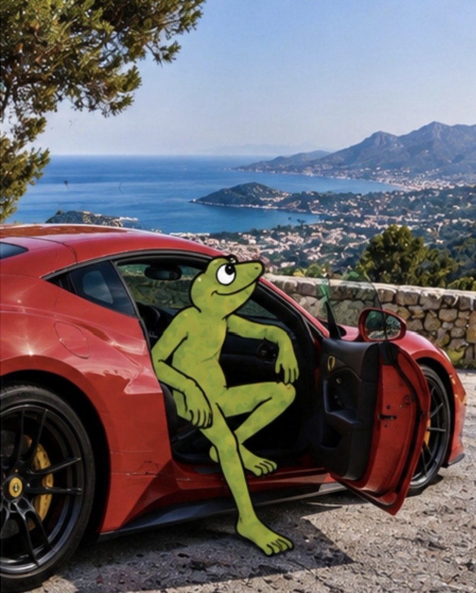 OggieOfficial's tweet photo. One day, the patience, conviction, and work will all make sense. We’re not chasing wealth overnight—we’re building toward the day it becomes our reality. Life is Good. 🐸 https://t.co/0xE3FjaR3U