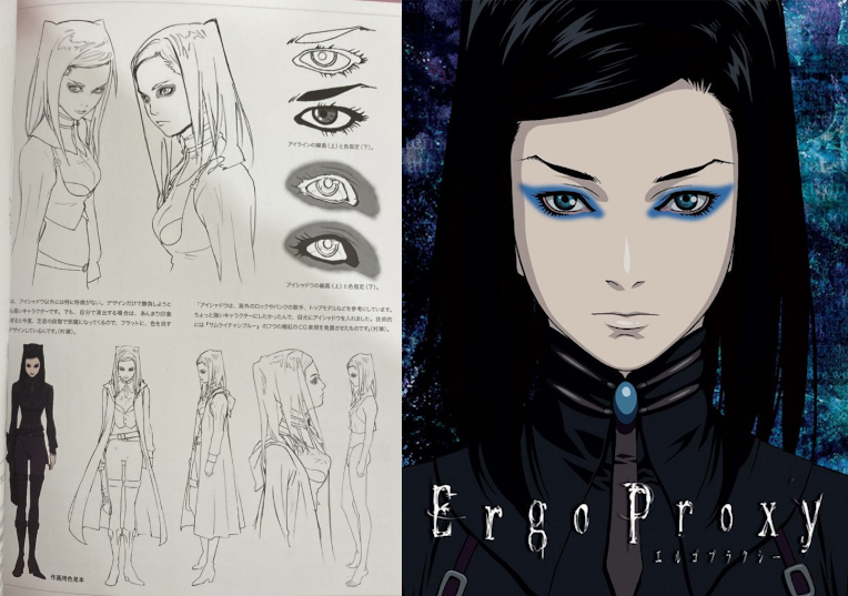 GarrettMS's tweet photo. @Skyebrows I wanted to be super selective on the three... so for now I just picked one... Re-l Mayer from Ergo Proxy. https://t.co/RFuuoooR1b