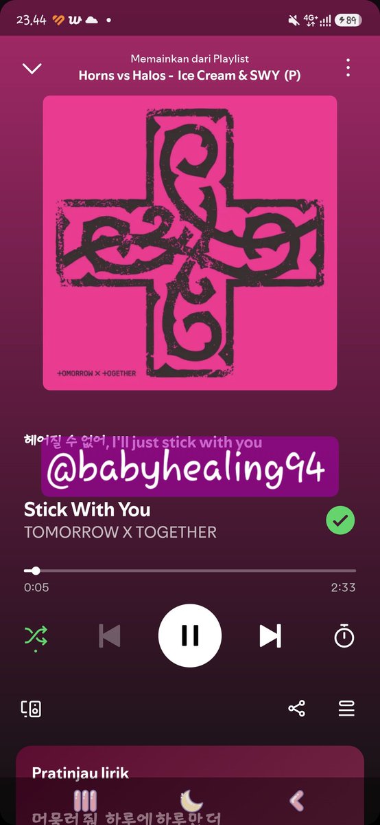 babyhealing94's tweet photo. 24/09/2026
#TeamDevilbatu
HORNS vs HALOS STREAMING PARTY
#TOMORROW_X_TOGETHER #YEONJUN https://t.co/CpRX3X4a2G