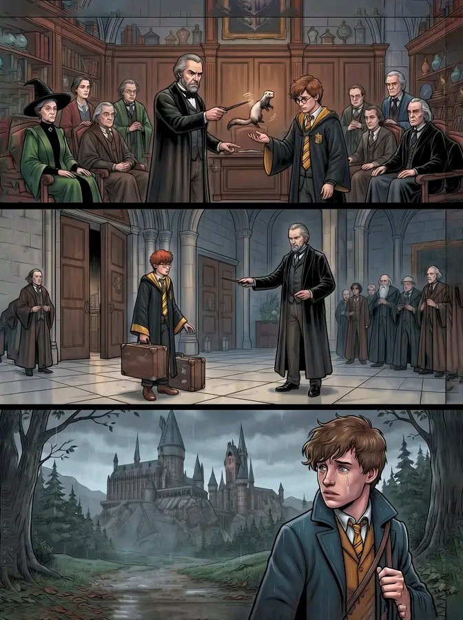Kieran10x's tweet photo. Newt Scamander was expelled from Hogwarts after an incident involving a magical creature that was believed to have put another student’s life at risk. The incident was later mentioned in Fantastic Beasts and Where to Find Them, when Grindelwald, disguised as Percival Graves, confronted Newt about his past. Newt explained that what happened had been an accident, while the film also revealed that Albus Dumbledore had argued against his expulsion. Newt’s time at Hogwarts was also closely connected to Leta Lestrange, who had been a fellow student and someone he cared deeply about. Although later stories added more context to their complicated past, the films never established the commonly repeated claim that Leta simply took full responsibility for the incident and that this directly caused Newt’s expulsion.

Being expelled did not stop Newt from pursuing his fascination with magical creatures. He traveled extensively, studied creatures across the world, and eventually became a renowned magizoologist and the author of Fantastic Beasts and Where to Find Them. His textbook later became part of Hogwarts education and was familiar to students such as Harry Potter and Ron Weasley. More importantly, Newt’s relationship with Dumbledore continued after Hogwarts, with Dumbledore eventually placing his trust in him during the struggle against Gellert Grindelwald. His expulsion therefore became an early chapter in the life of a wizard whose work with magical creatures ultimately left a lasting mark on the wizarding world.
