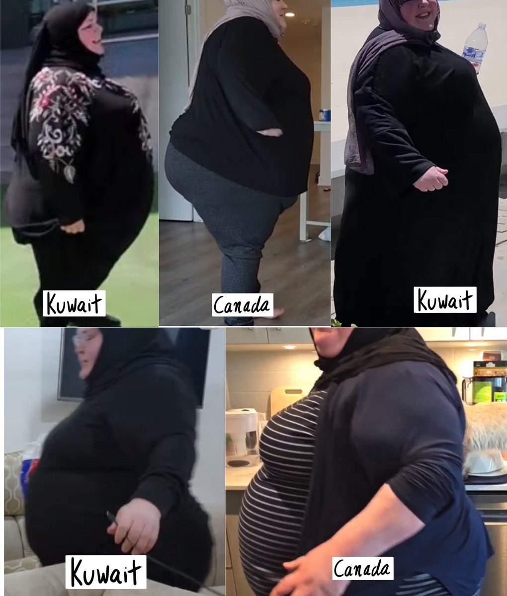 chantalpondue's tweet photo. Apparently she only gained 7kgs? Looks more like 30kgs https://t.co/H425wi9iXH