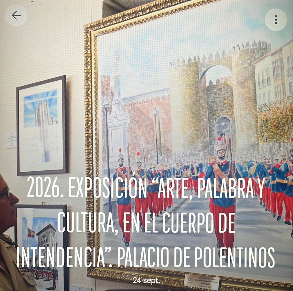 amucint's tweet photo. Hoy ha tenido lugar la inauguración de esta exposición en el Palacio de Polentinos en Ávila. https://t.co/zNO8UJMpAO