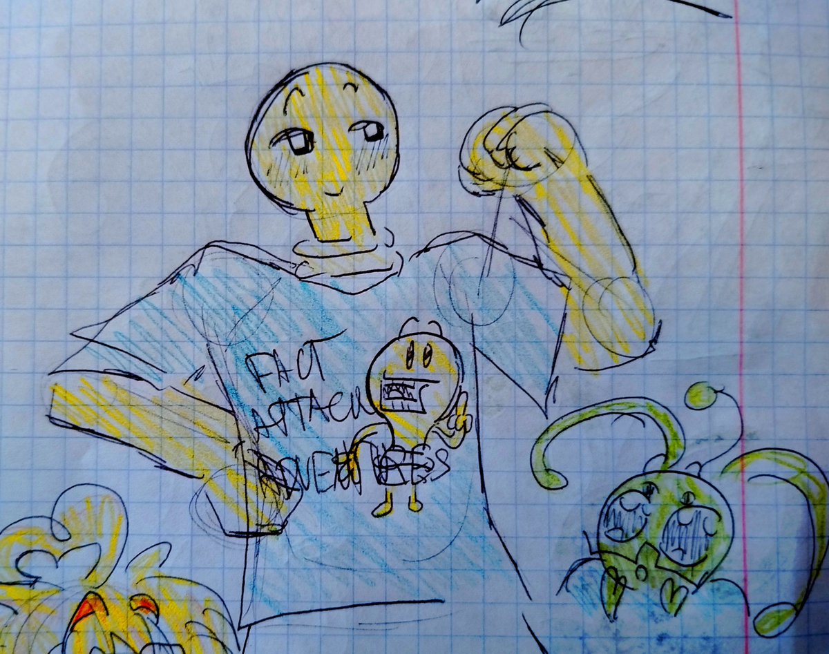 fishylovespepsi's tweet photo. some FAA doodles I did during school 😛😛

#factattackadventures #doodles https://t.co/YRm7au52YM