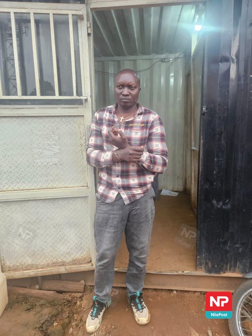 nbsalways's tweet photo. Police have arrested a security guard, identified as Nsamba Vicent alias Anold, in connection with the death of Afrigo Band musician Matovu Moses.

The suspect was arrested in Nansana, Wakiso District, as investigations continue.

#NBSUpdates #NBSAlways https://t.co/uluGqWIACa