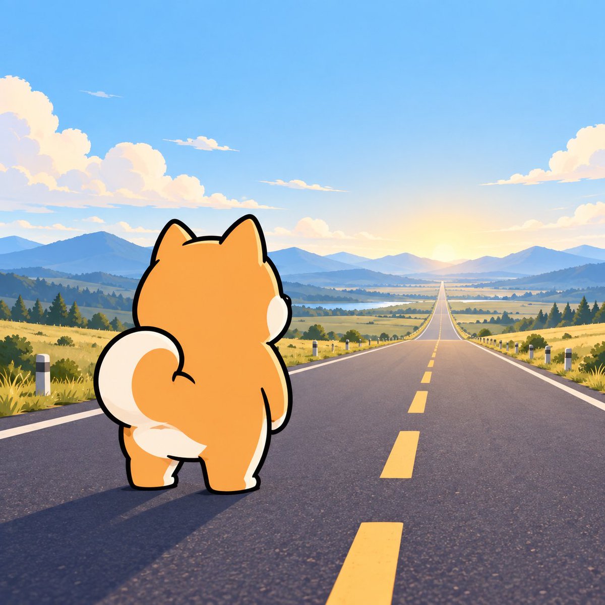 PudgyInuSF's tweet photo. There is a long road ahead.

Come take the journey with Pudgy https://t.co/F52Wam1Hj4