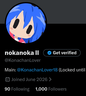 KonachanLover's tweet photo. Time to reach 1000:
First account: eight months
Second account: two months
Third account: sixteen hours https://t.co/DFjht1KYk2