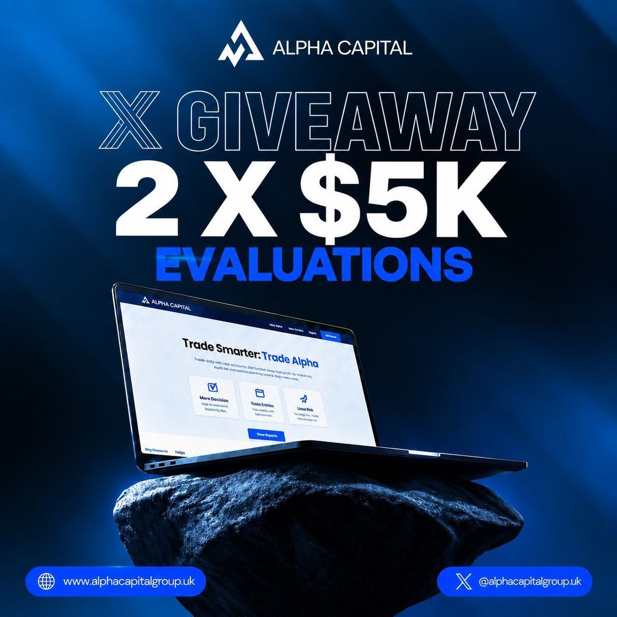 LIYAUFX1's tweet photo. Giveaway alert 🔔
2x5k Challenge account 🎉

To enter:

Follow @LIYAUFX1 @AlphaCapitalUK , @KrixxBanks

Like, RT &amp; tag 3 friends

Also follow
@mustpha_ibrhim
@pipmafia @Ayeesha_fx @TheEliteTrader_ 
@LIYAUFX1 

Winners in 72 hours, xpicker https://t.co/LnzTKVird7
