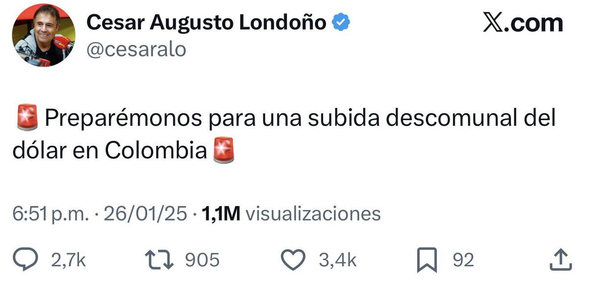Gildard85733267's tweet photo. Por qué ahora @cesaralo ahí si no dice preparemosnos para una subida del dólar 
@Jojare2 @MeDicenWally @CelsoTeteC @derlilopeza https://t.co/fIB6joi7pX