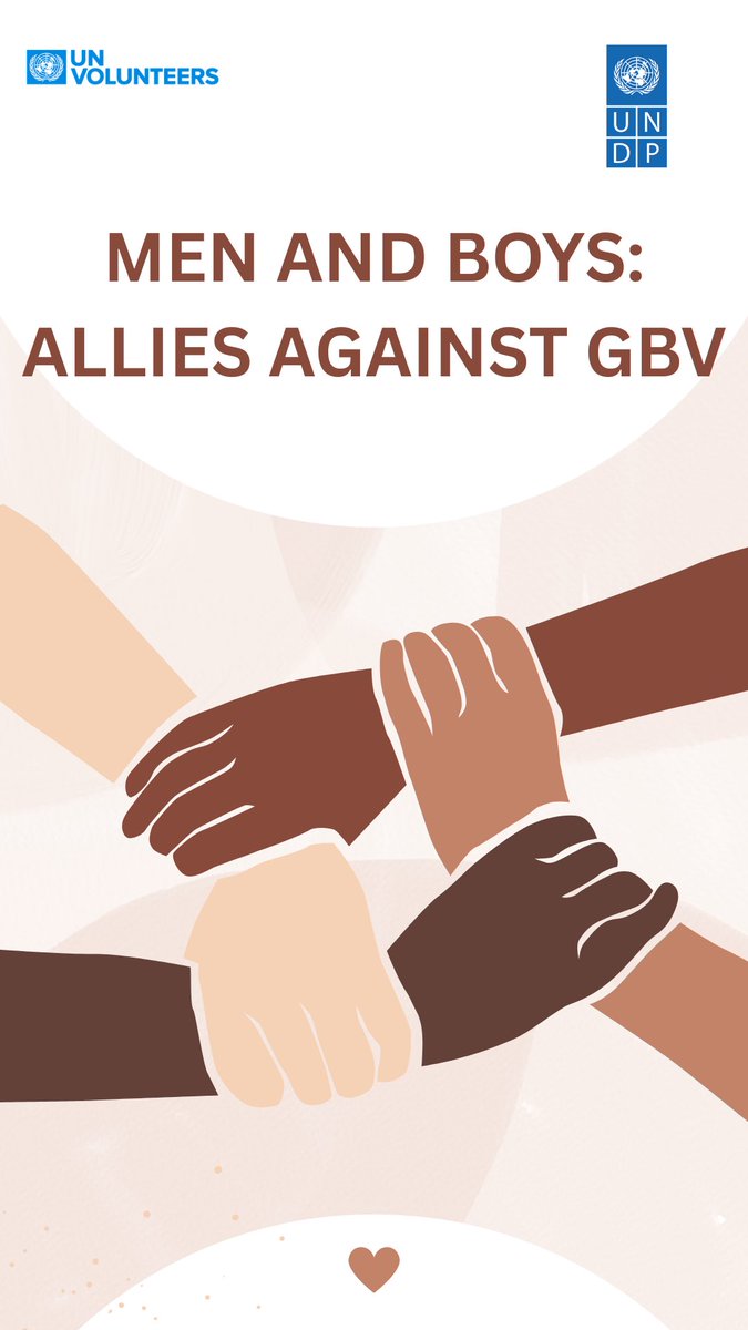 mirreille8's tweet photo. Men and Boys who choose not to be bystanders can be powerful allies in the fight against GBV.
Calling out harmful gender stereotypes in our homes and surrounding communities is an effective way to curb the violence some women may experience. https://t.co/dhR0rXQy3u