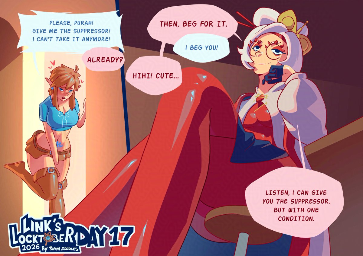 SnomDoodles's tweet photo. Locktober 2026: Day 17 https://t.co/npI63z88C5