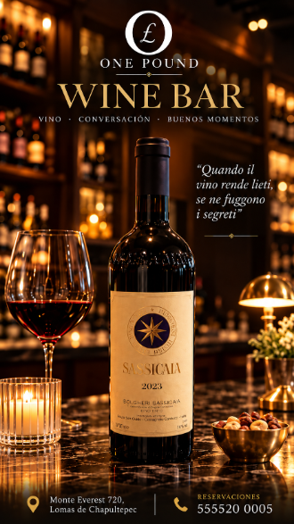 OnePoundRest's tweet photo. L'acqua fa male e il vino fa cantare

#OnePoundRest #Sassicaia #Wine #Vino #WineBar #Terraza #Comidas #Cenas #Eventos #Food #British #Maridaje #onepound #Restaurante #LomasDeChapultepec #SantaFe #Polanco #Dondeir #InterLomas #italia https://t.co/q18QJdcGi1