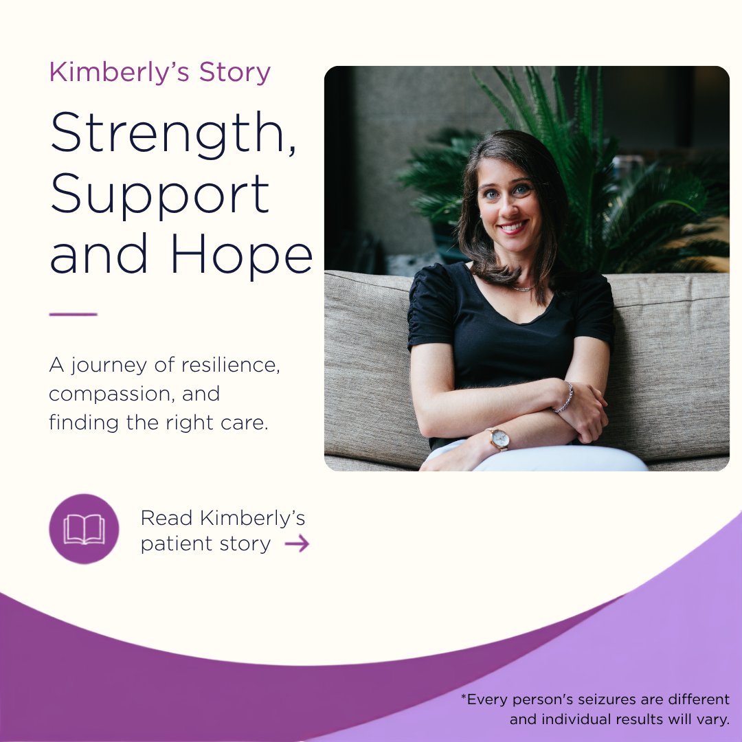 NeuroPace's tweet photo. At 26, Kimberly started having seizures and debilitating anxiety with no warning and no clear cause. When a second brain surgery wasn't a safe option, her doctors suggested the RNS® System instead. Now she logs her seizure activity with a simple magnet swipe, giving her physician a clearer picture of what's happening in her brain. "We're learning about them together," she says, instead of her having to explain it all on her own. Kimberly's back to volunteering with UCSF Benioff Children's Hospital and the Epilepsy Foundation of Northern California, with hopes of returning to teaching. 

Read her full story: https://t.co/fOhBlHgcGX

*Real person who volunteered to share RNS® System experiences. Individual experiences may differ.

Safety Info: https://t.co/phw9TTn5jG