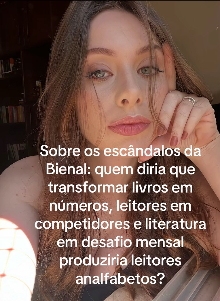 yanlicsz's tweet photo. isso é tão real, quando eu questionei se pessoas que faziam metas de leituras para competir com os outros e a si mesmos se eles REALMENTE gostavam de ler ou não, me esculhambaram. Tudo pra vir com aquele discurso “eu leio 40 livros por mês, logo sou mais leitor q vc que lê 5” https://t.co/7zcflcd7gk