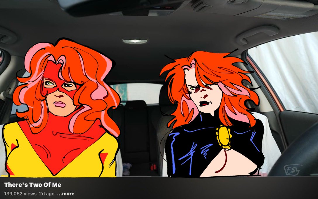 no1arcadefan's tweet photo. i got a new iPad and this is the first thing I drew
#xmen #jeangrey #madelynepryor https://t.co/YKAG4G2hvl