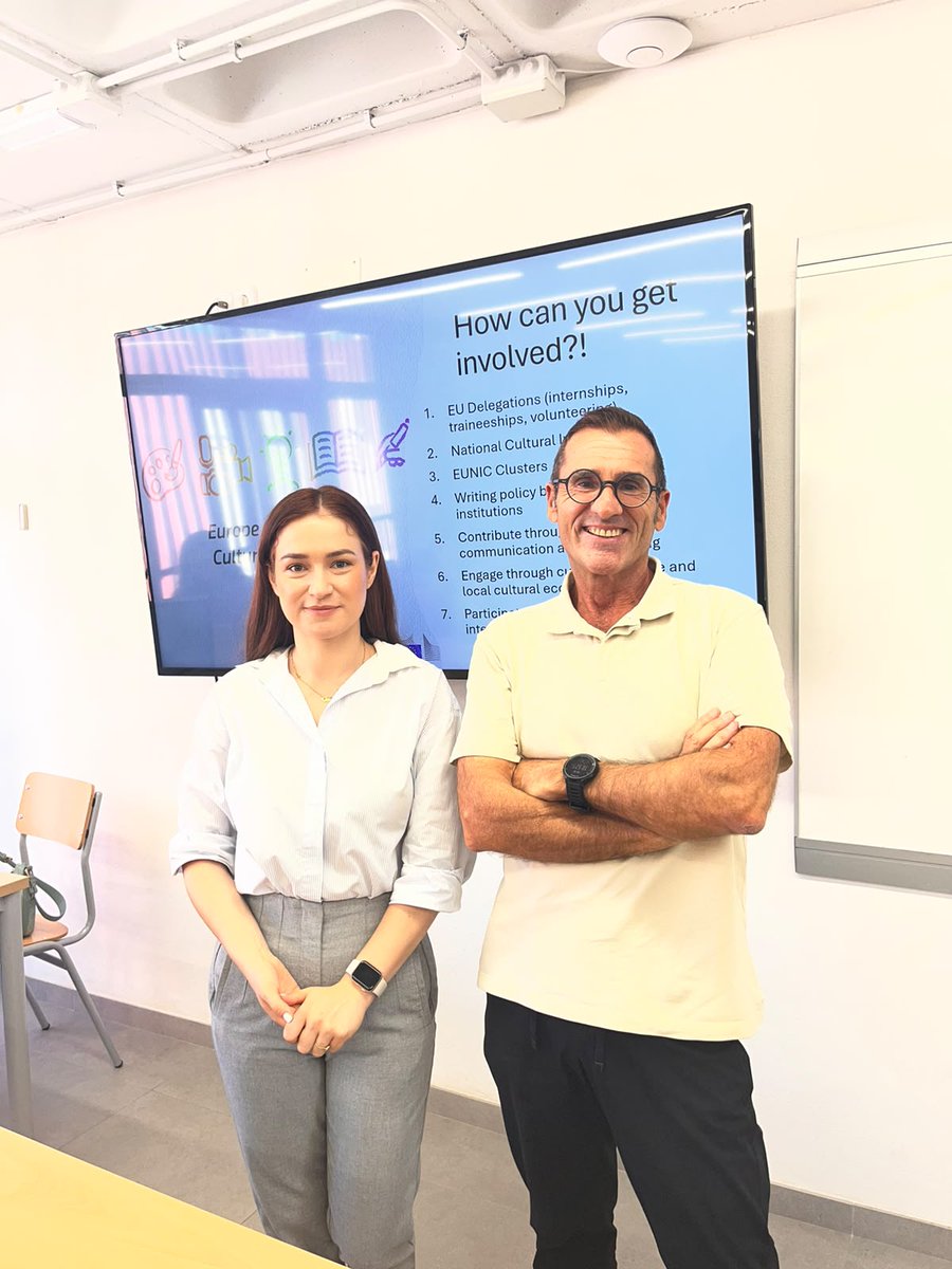 pablorosperez's tweet photo. It has been a great pleasure to receive the visit of Professor Gianina Joldescu-Stan, professor at the Babeș-Bolyai University in Cluj-Napoca (UBB).
Prof. Gianina has made a wonderful impression on both the students and the teachers at @openfaculty . https://t.co/mCugVQK277