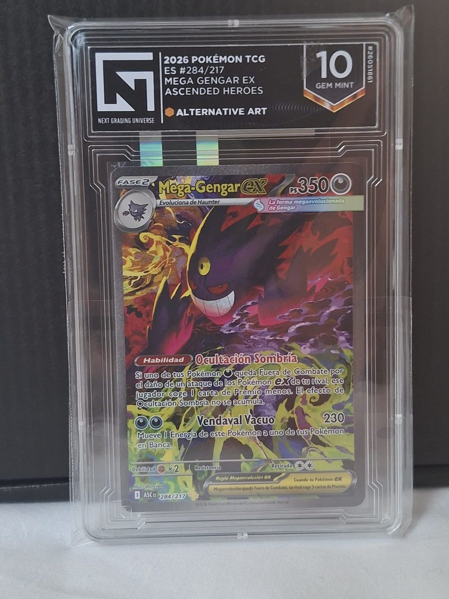 ssdzeko's tweet photo. Gentetes, un col·lega vol vendre estes cartes perquè no li interessa conservar-les.
El Gengar té un preu de 999€
El Charizard 350€
Tots dos poden ser negociables i s’accepta producte segellat com a part del pagament.
Si m’ajudeu a compartir-ho, ens feu feliços 💜 https://t.co/0b8ZjBwWVE