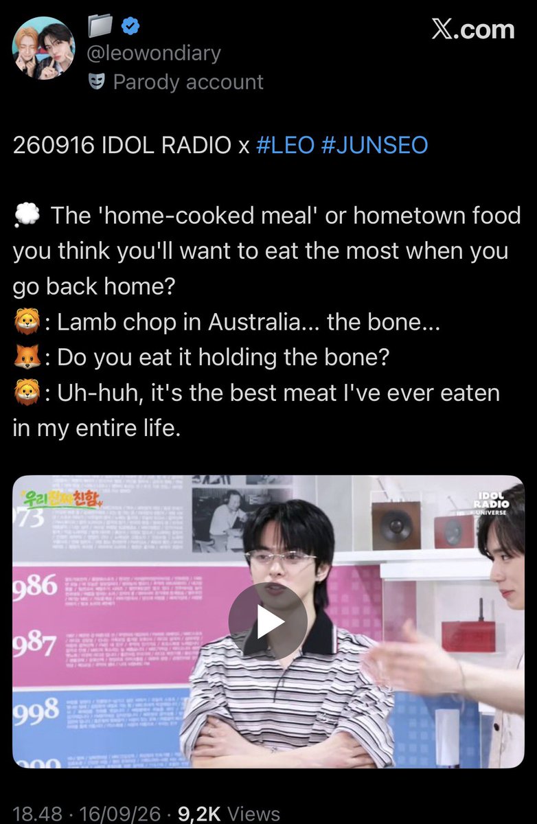 ikeuleo's tweet photo. alasan jeyun dan io picky soal makanan karena di aussie sering makan daging enak 😭😭 https://t.co/KAhhdAVoZs