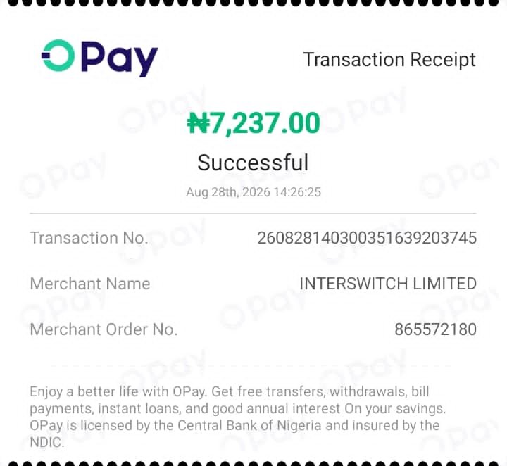 Raphael80970216's tweet photo. Good evening x family 

I found myself in a country where 
@GOtvNg 
@MultiChoiceGRP 
@InterswitchGRP 
@OPay_NG 
Have scammed me of my money, and I can't do anything about it.
Please pay me my money it been over a month https://t.co/YI4zVjSxQ1