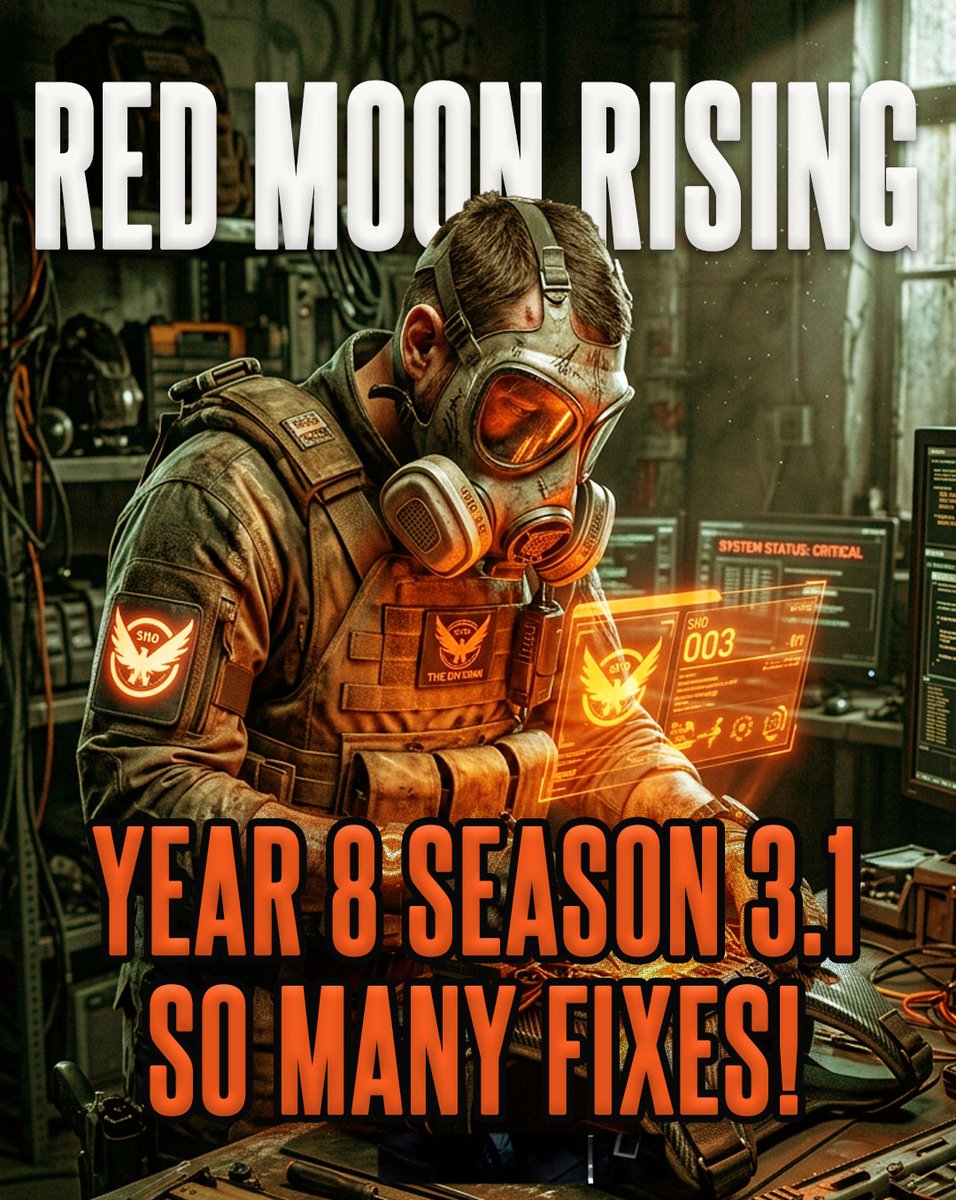 ManaWarOnline's tweet photo. The Division 2 Just Fixed MORE Problems! | Y8S3.1 https://t.co/TuMO4qgS4O via @YouTube #TheDivision2 #Division2Update #Division2Fixes #RedMoonRising https://t.co/eXEhtmA5ap