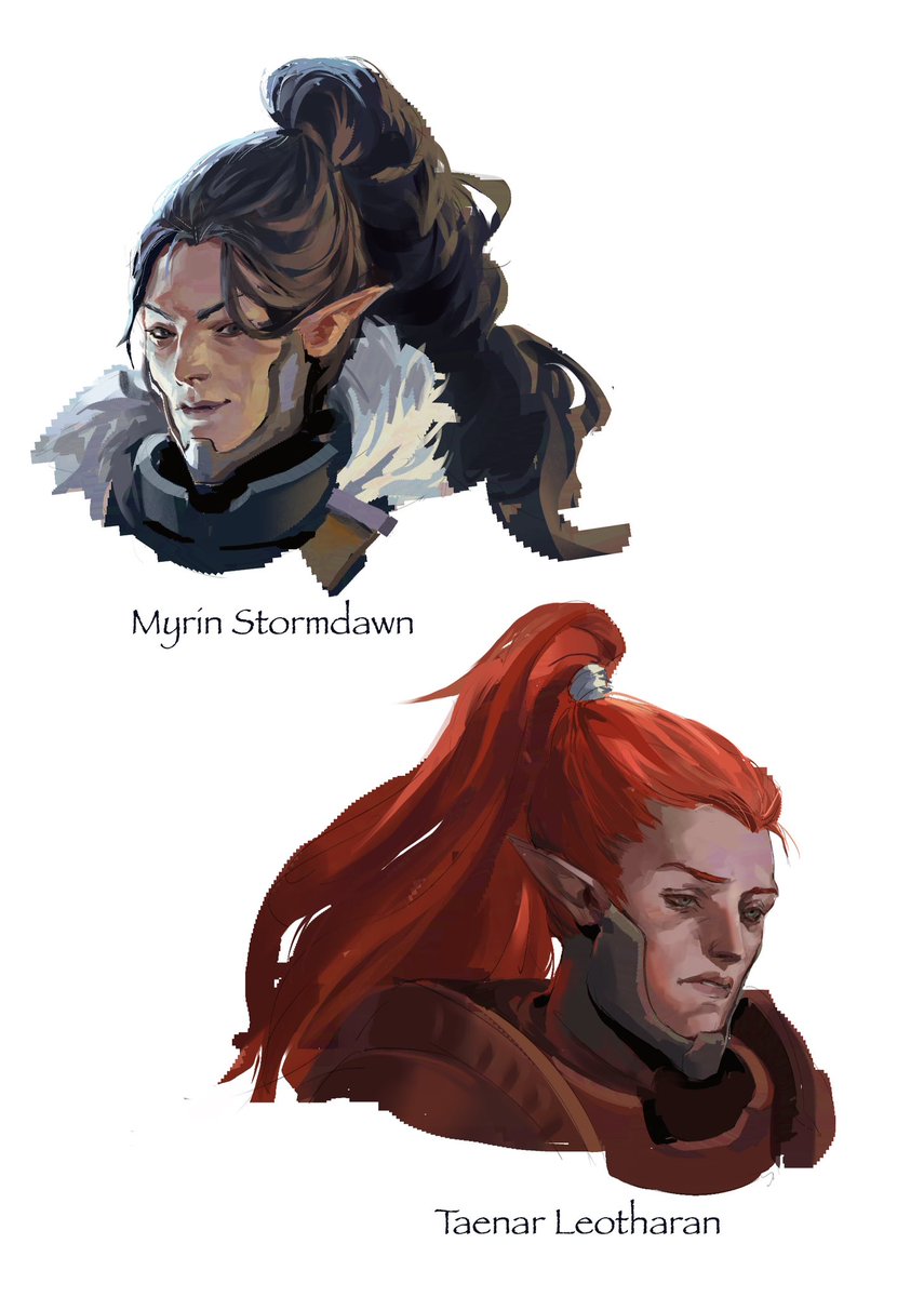 BoredGuitarfish's tweet photo. Voidscarred character portrait studies (based on Asphodel’s design) https://t.co/MV7yy5THYG
