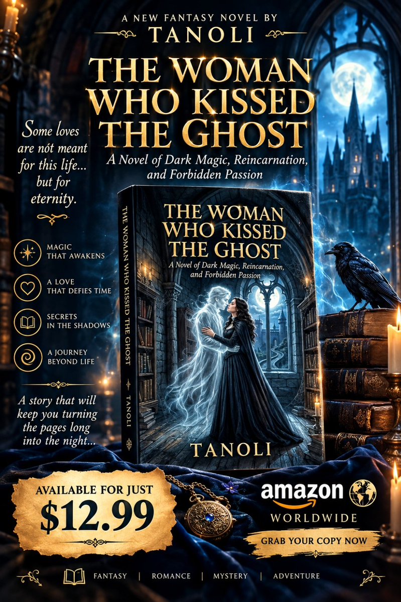 venture2victory's tweet photo. Hello 🥰 #AUTHORS #WRITERS #READERS & #BOOKLOVERS! 📚🔥

🌟 It’s #ProudSelfPromoThursday! 🌟

📖✨ **THE WOMAN WHO KISSED THE GHOST** ✨👻

A captivating story waiting to be discovered! 📚❤️
Step into its world, uncover its mysteries, and discover a story that may stay with you long after the final page.

🌱 Discover new stories.
💡 Discover new ideas.
🦋 Discover new perspectives.
❤️ Discover your next favourite book!

📚 #Authors—showcase your masterpiece!
✍️ #Writers—let your voice shine!
❤️ #Readers—discover your next favourite!
✨ #BookLovers—spread the magic!

🛒 Discover **The Women Who Kissed the Ghost** on Amazon:
https://t.co/OTaQctFywh

🌟 **READ A BOOK. DISCOVER A STORY. EXPERIENCE THE MAGIC.** 🌟

#ProudSelfPromoThursday #FreeBook #BookPromotion #BookRecommendations #ReadersCommunity #WritingCommunity #WritersLift #AllAuthors #AllWriters #IndieAuthors #BookTok #AuthorsOfX #BookLovers #MustRead #NewBook #ReadingCommunity