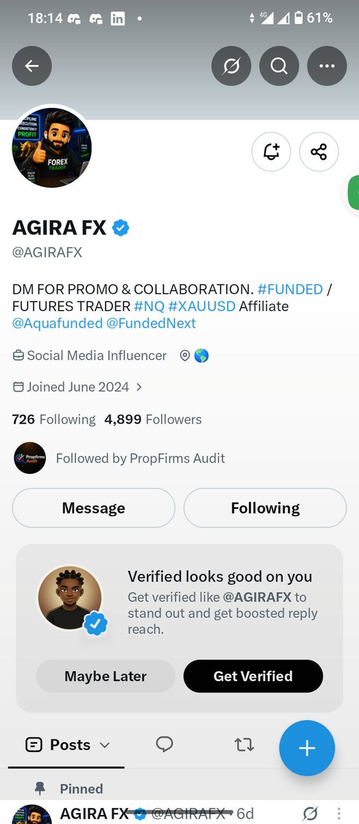 kiki_scrolls's tweet photo. @AGIRAFX @BullwavesPrime @Championfx_gh Hopefully Luck is on my side and I bad one of these.. 

All tasks done ✅ 

Tagging 
@Mikizz32 
@iamkindl 
@LiquidityHuntaa https://t.co/4j6bt9eY9J