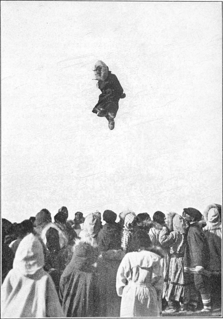 nataliestwt's tweet photo. the Nalukataq blanket toss https://t.co/O5TkRigrHs
