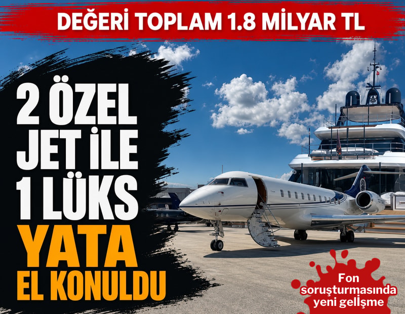 FikriPalas66228's tweet photo. İstanbul Cumhuriyet Başsavcılığı yürütülen soruşturmada Muhammed Yarız, Emre Tezmen ve Serdar Turhan’a ait piyasa değeri yaklaşık 1.8 milyar TL olan 2 özel jet ve "LORETA" isimli lüks yata el konuldu
#TeraMağduriyetiSonBulsun #OkullarGüvenliDeğil
#OkullarMezarOlmasın Mansur Yavaş https://t.co/ZqumTB6q19