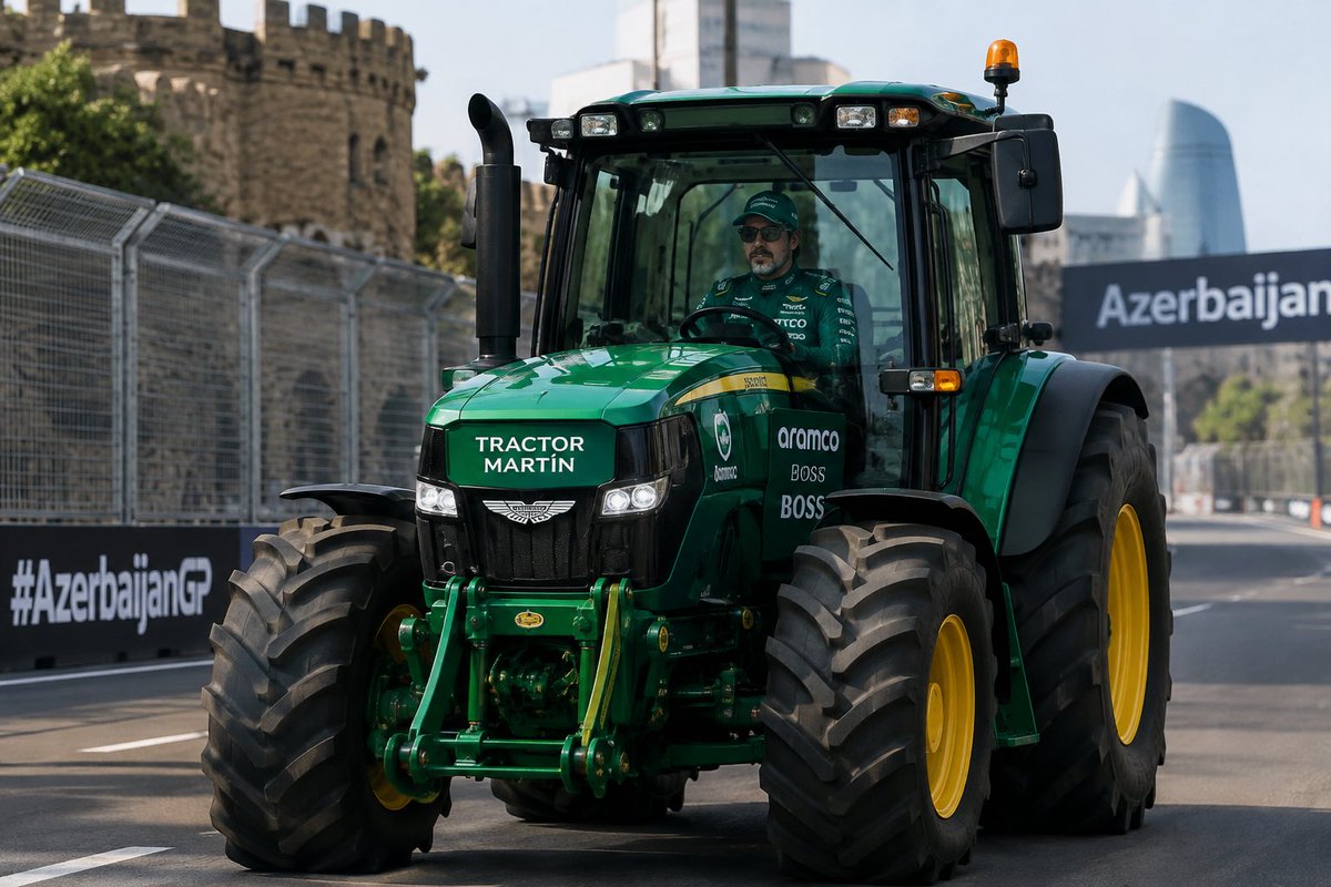 f1legendsim's tweet photo. @F1BigData It’s amazing that he can reach that speed with his Tractor Martin https://t.co/argoz2WFJo