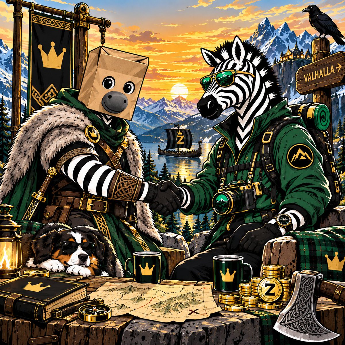 AnonZeal's tweet photo. Let's win. 

We're sitting comfy.

I think we all know where this eco is heading. 

Get your position. Stack your ZCASH. Prepare for Valhalla.

$ANONZEAL 🤝 $ZEAL https://t.co/qhMyfXui5A