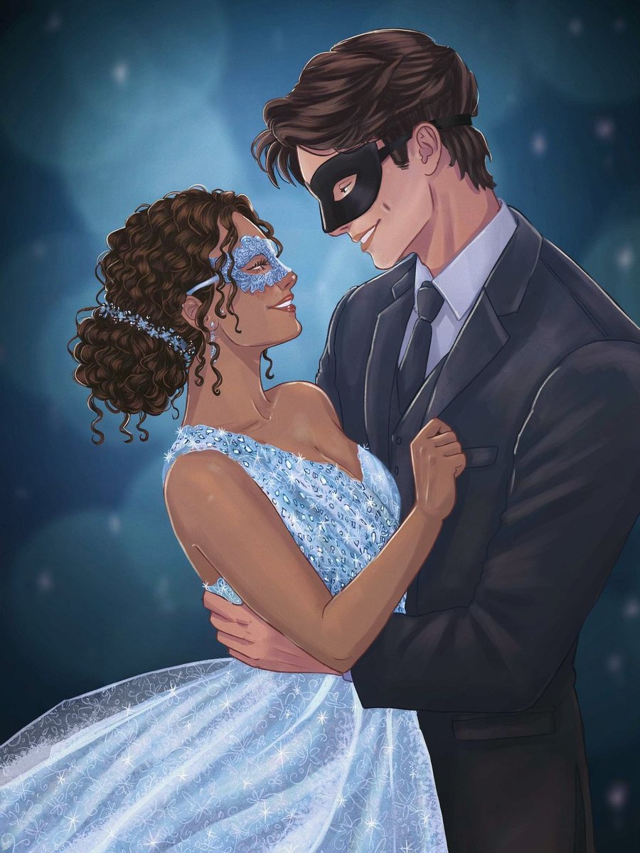 _monyarts's tweet photo. A masked night, a little mystery and a whole lot of romance🎭💙
#RomanceArt #CharacterArt #CoupleArt #DigitalArt #FantasyArt #MaskedBall #DigitalIllustration #Illustration #ArtCommunity #FantasyArtist #RomanticArt #CharacterDesign #commissionopen
#authorcommunity #foryoupage https://t.co/VN9wk1iVWR