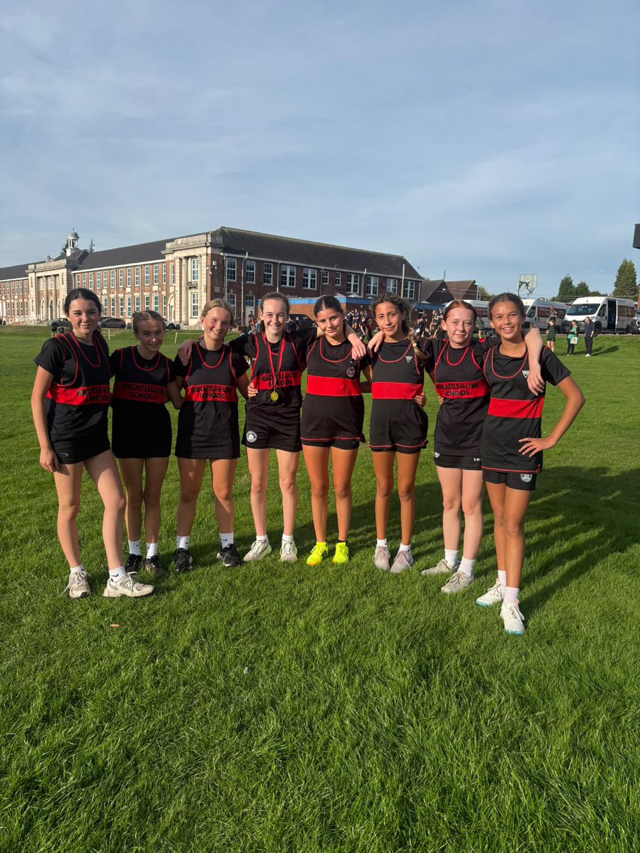 NULS_Sport's tweet photo. Our Girls’ were back in action at the Newcastle District XC event held at The Orme School.

🏃‍♀️ A clean sweep for our Y7s: 
Riley🥇, Felicity🥈, Bella🥉, Iris 4th
🏃‍♀️ Y8: Alice 🥇 
🏃‍♀️ Y9: Emily 4th 
🏃‍♀️ Seniors: Zara🥇, Katherine🥉 

Well done to all those that competed @NULSchoolUK https://t.co/RBOS4T8Lcs