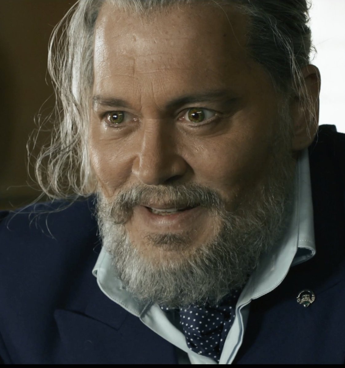 deppcrave's tweet photo. "Devilish".
Johnny Depp as Kelly for "Day Drinker" 
March 26,2027. https://t.co/FuhPwfUZbf