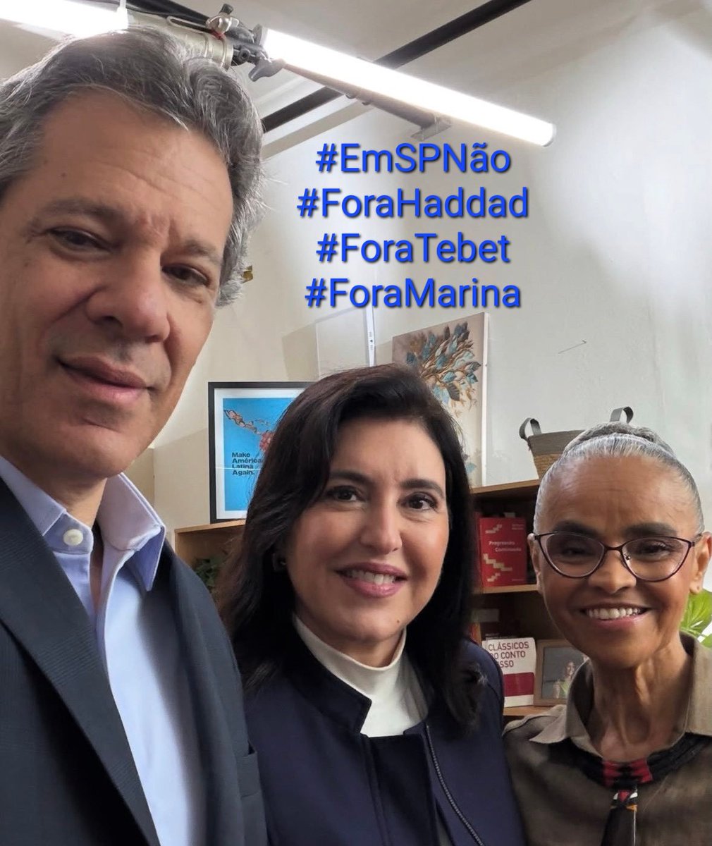 Vicente1179394's tweet photo. @ClaudeLuca_ Em SP, o PT e seus comparsas serão cancelados.
#ForaAlckmin
#ForaSimoneTebet
#ForaMarinaSilva
#ForaHaddad
#ForaPT
#ForaLula https://t.co/uluvJcNS1l