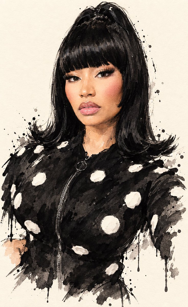 KingRayMontana_'s tweet photo. #WaterColorBarbie @NICKIMINAJ https://t.co/e0NpyE4n1G