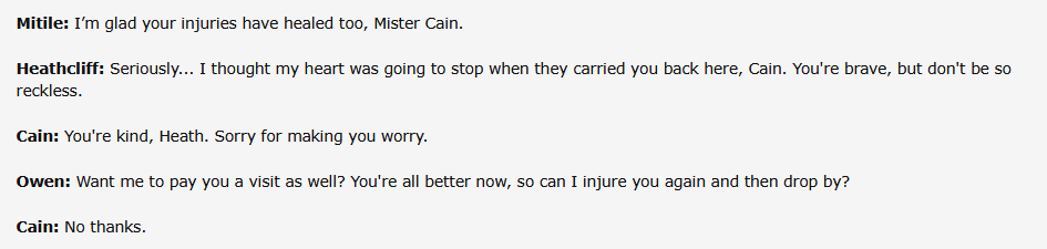 koda1415218's tweet photo. aw cain don't sound so enthused https://t.co/DN7IyUTxFZ