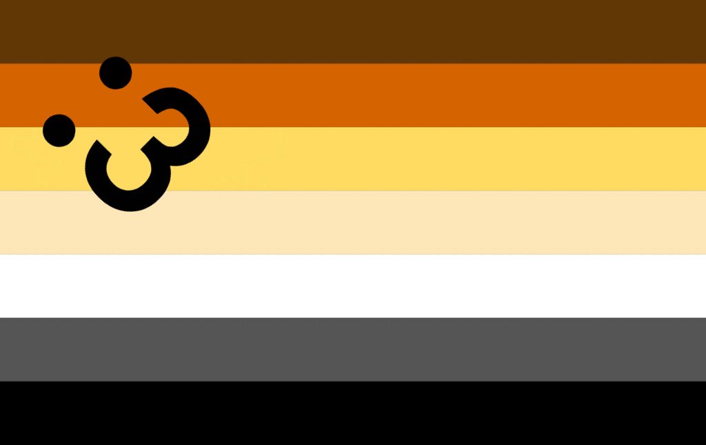 oomfpit's tweet photo. made a flag for bears who :3 https://t.co/323Q0vPjll