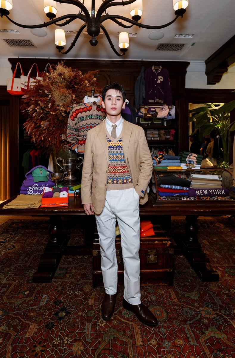 OneilyMusic's tweet photo. Jimmy Potiwihok attends the grand opening celebration of the new Ralph Lauren store and Ralph’s Coffee at Suria KLCC in Kuala Lumpur. https://t.co/rb6EKg2sFV