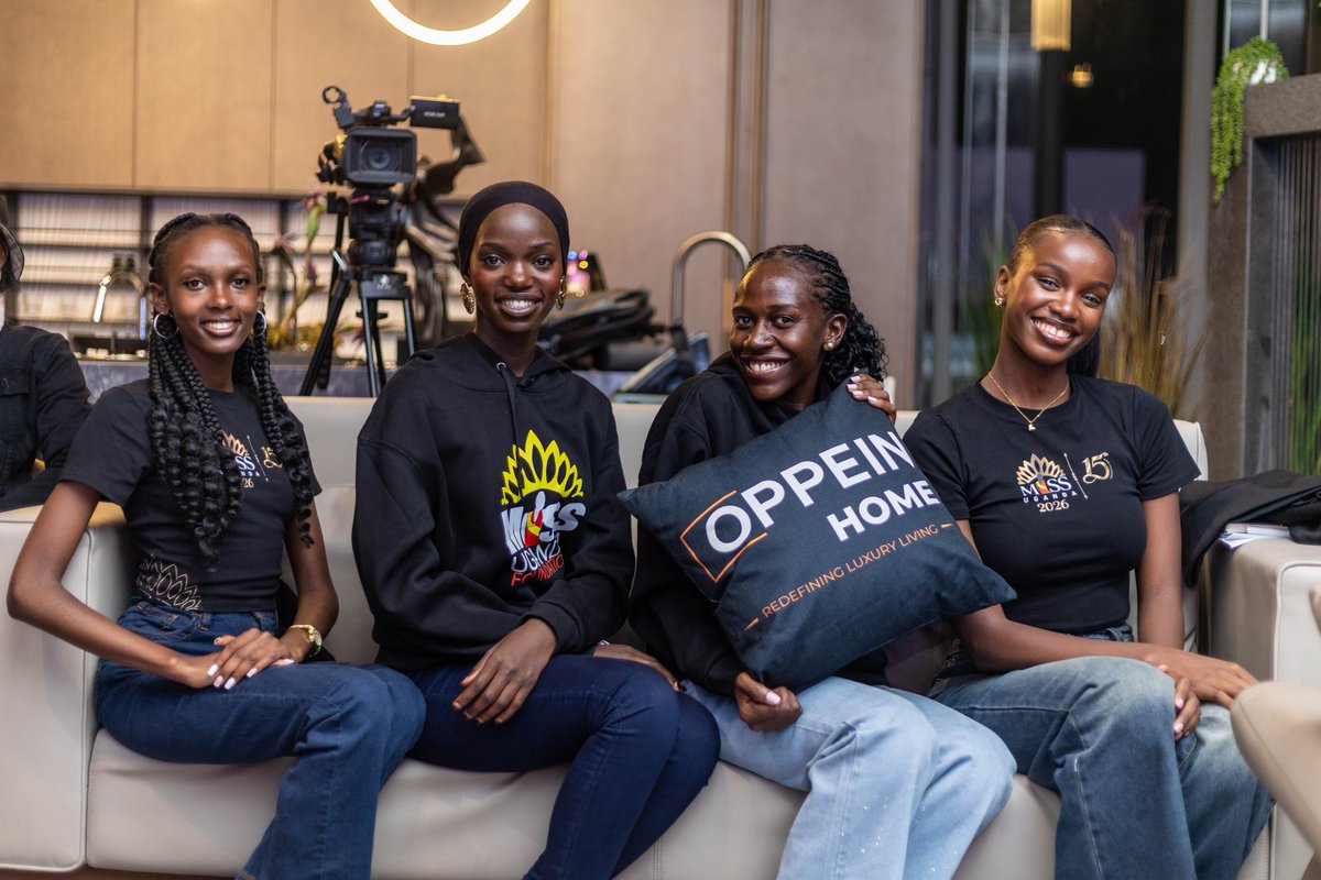 nrgradioug's tweet photo. The @MissUgOfficial contestants are here to experience what defining luxury living looks like @OppeinUganda 😍🥰❤️
 
#MissUganda2026 #NRGRadioUG https://t.co/e8CJvtPBfl